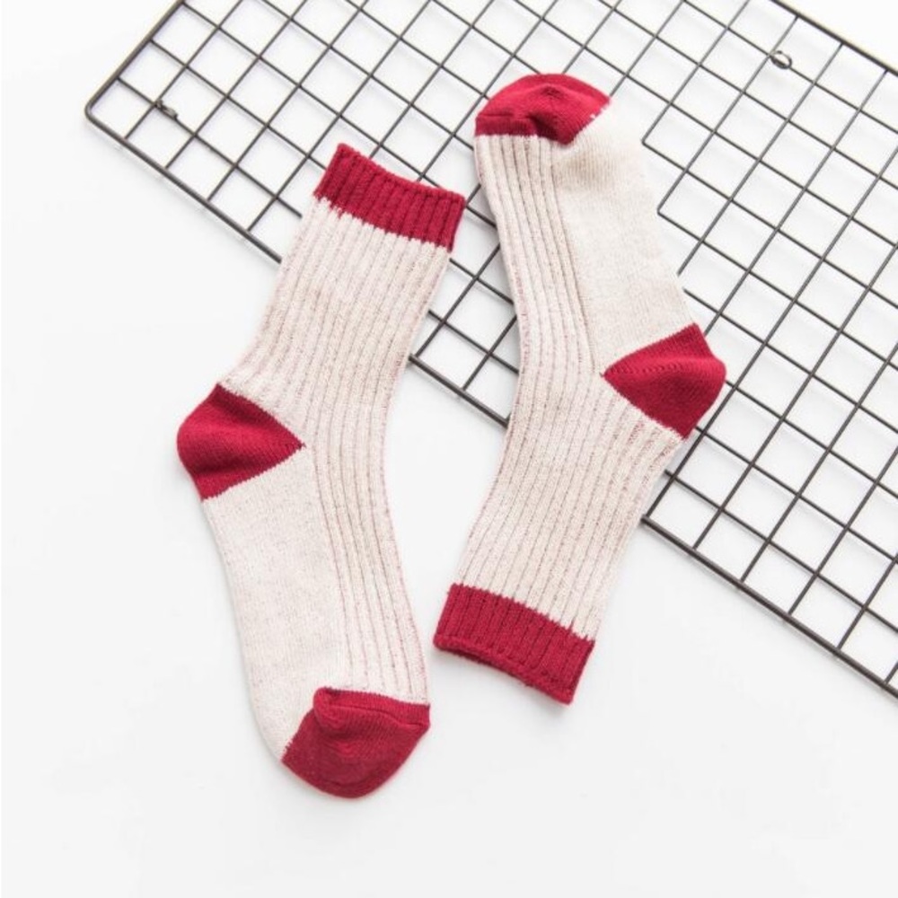 ⭐️Red and Pink Women’s Warm Socks⭐️